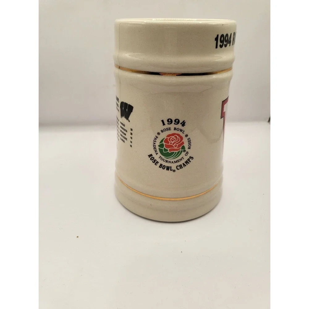 Vintage 1994 Wisconsin Badgers Rose Bowl Champions Stein